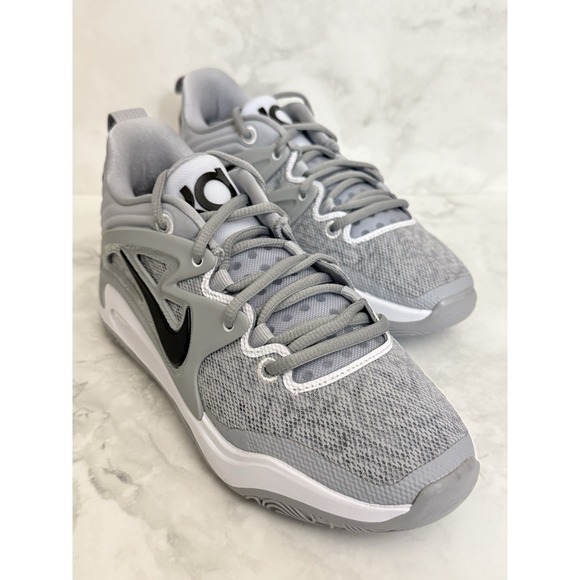 Nike KD 15 TB Kevin Durant Basketball Shoes Wolf Grey DX6648-003 Men\'s Size 6.5